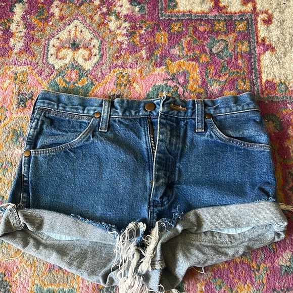 Wrangler Pants - Wrangler Blue Jean Shorts